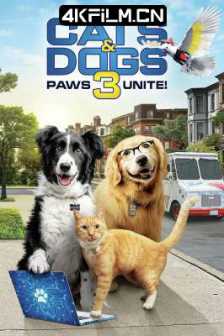 猫狗大战3：爪爪集结！ Cats &amp; Dogs 3: Paws Unite! (2020) /1080p.BluRay.REMUX.AVC.DTS-HD.MA.5.1/蓝光原盘